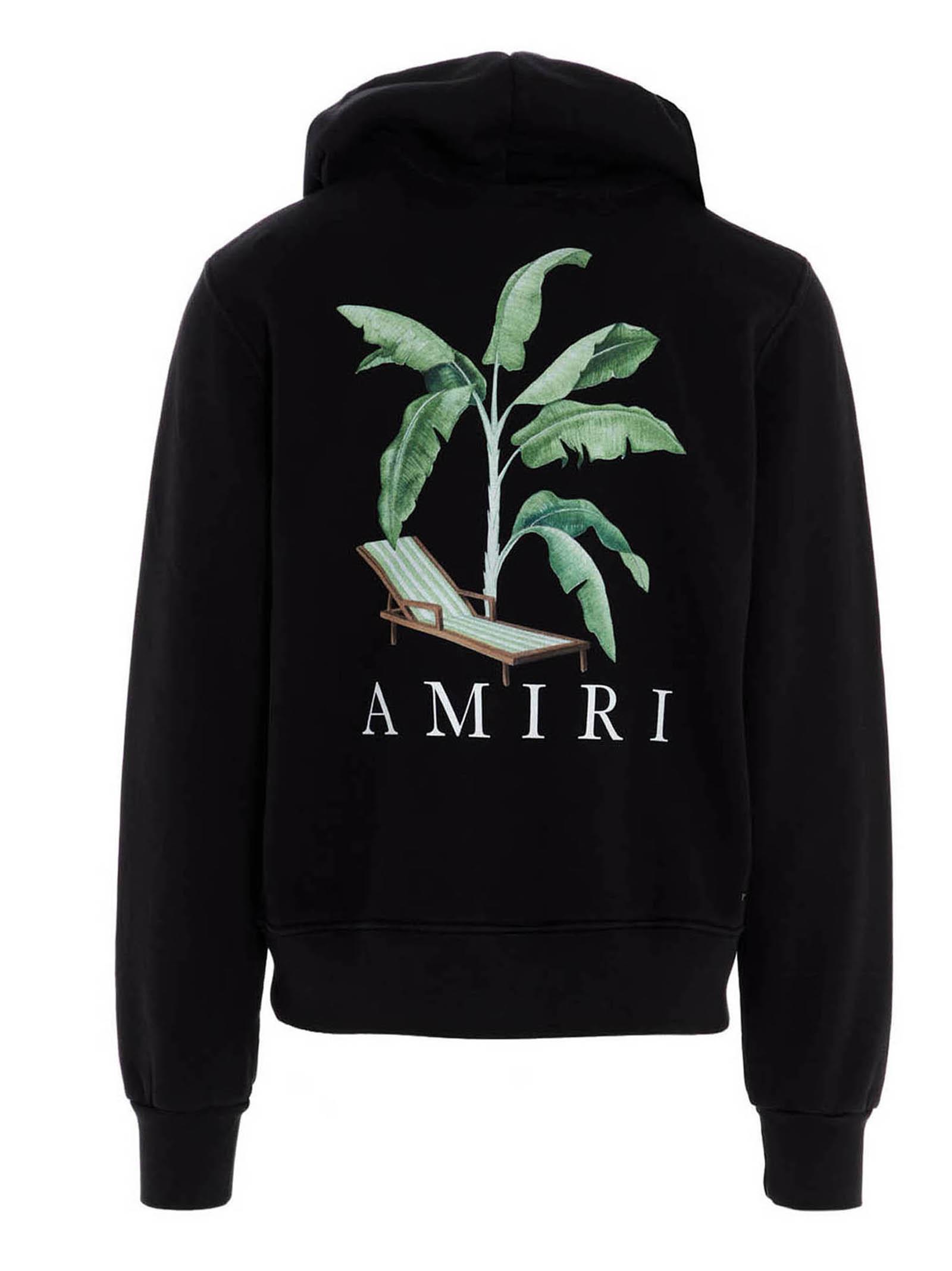 amiri printed hoodie