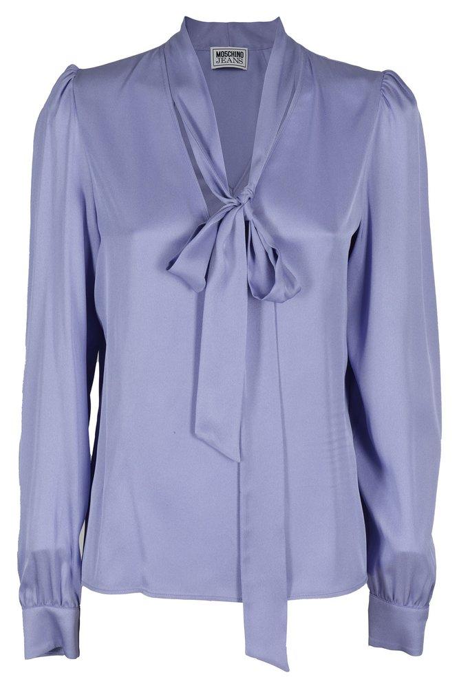 Moschino blouse discount bow