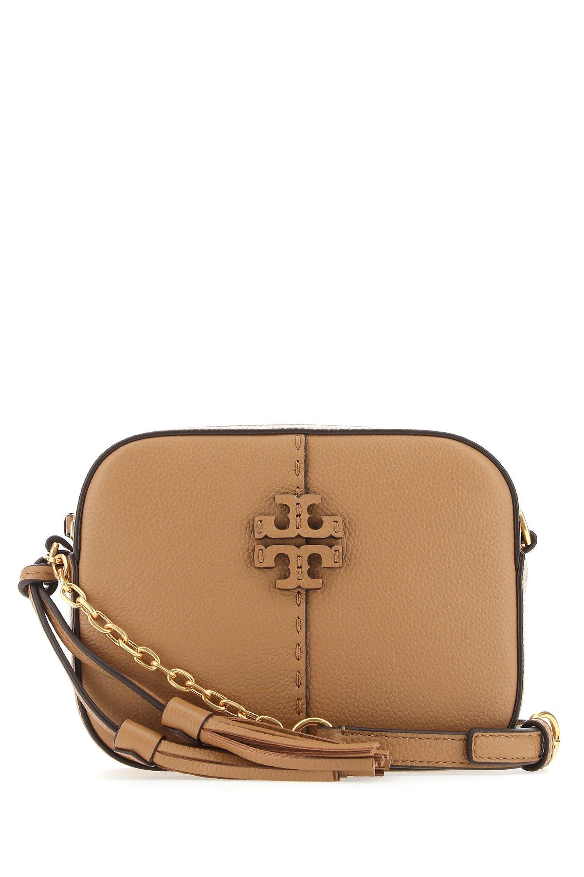 Tory Burch Leather Mcgraw Crossbody Bag in Brown - Lyst