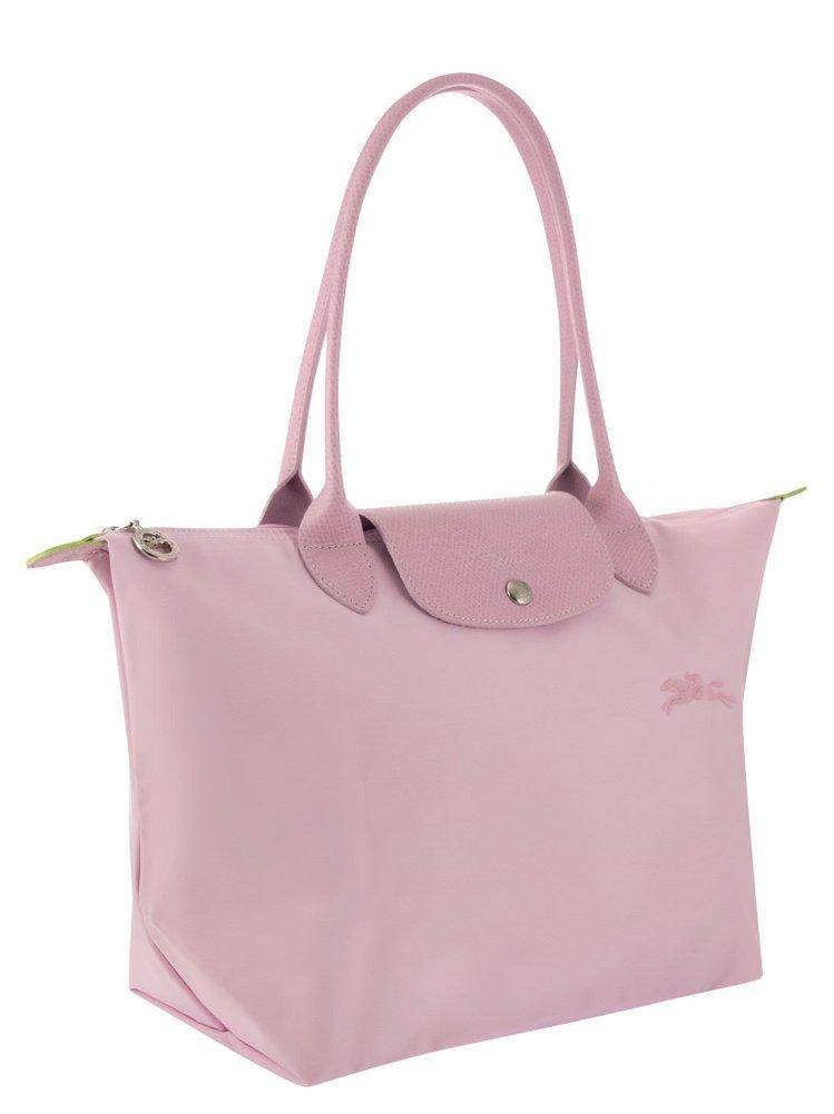 Longchamp Le Pliage Green - Shoulder Bag L in Pink