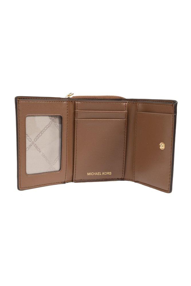 Michael kors small brown wallet hotsell