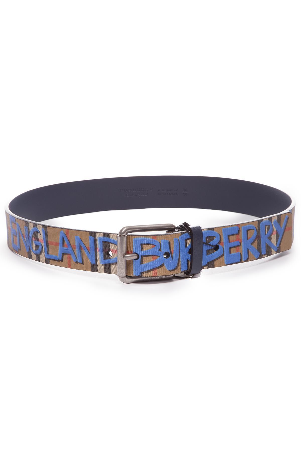 burberry belt blue