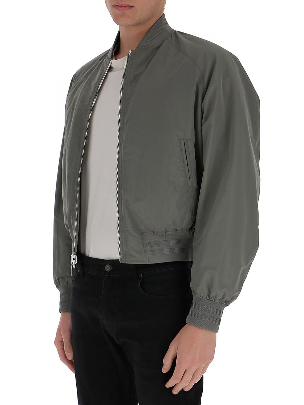 Oblique Reversible Bomber Jacket Grey  Mens Dior Jackets Coats Leathers   Rincondelamujer