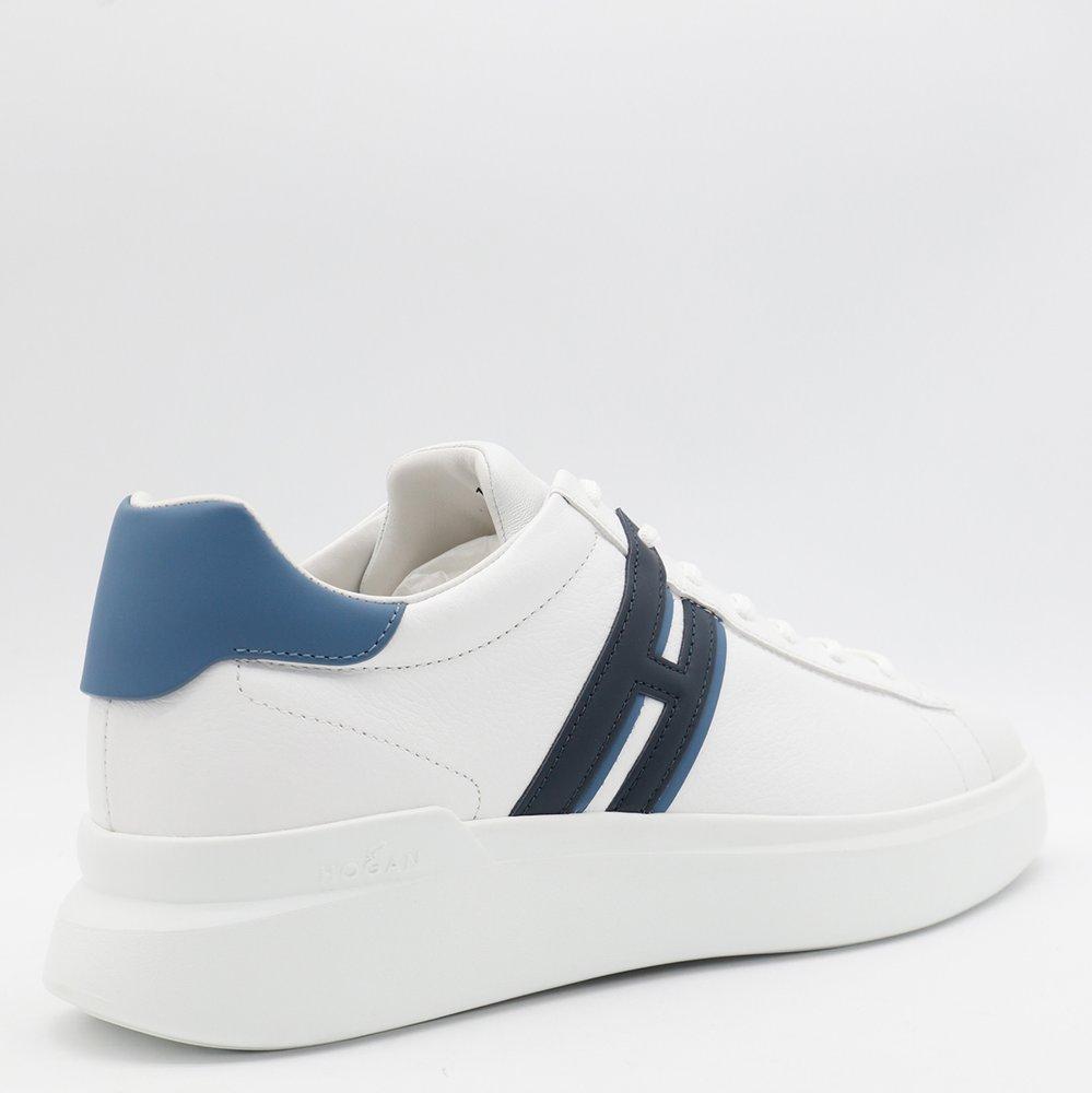 スニーカー Hogan H647 Allacciato Sneakers - Leather - White P00773438.jpg