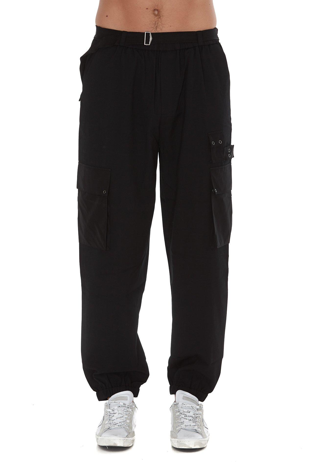 McQ Synthetic Cargo Pants in Black for Men - Lyst