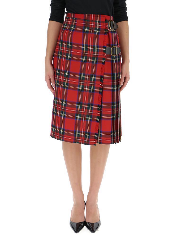 tartan skirt burberry