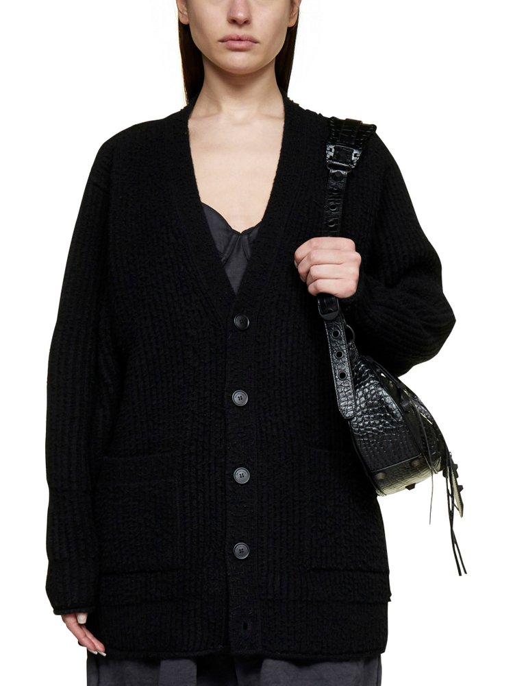 Balenciaga Wool Oversized V-neck 