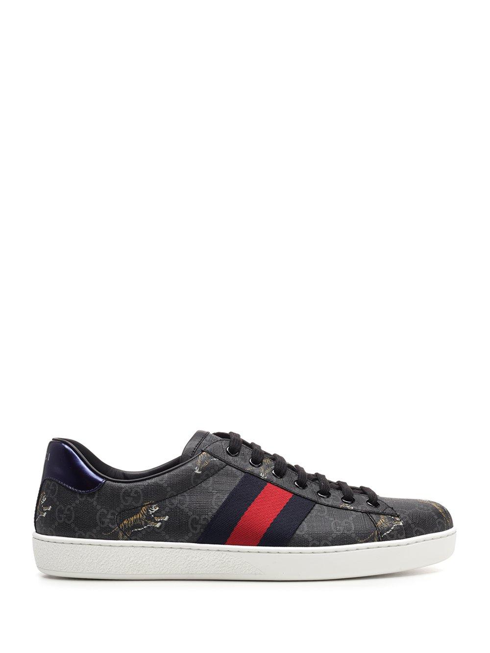 gucci men's tiger sneakers