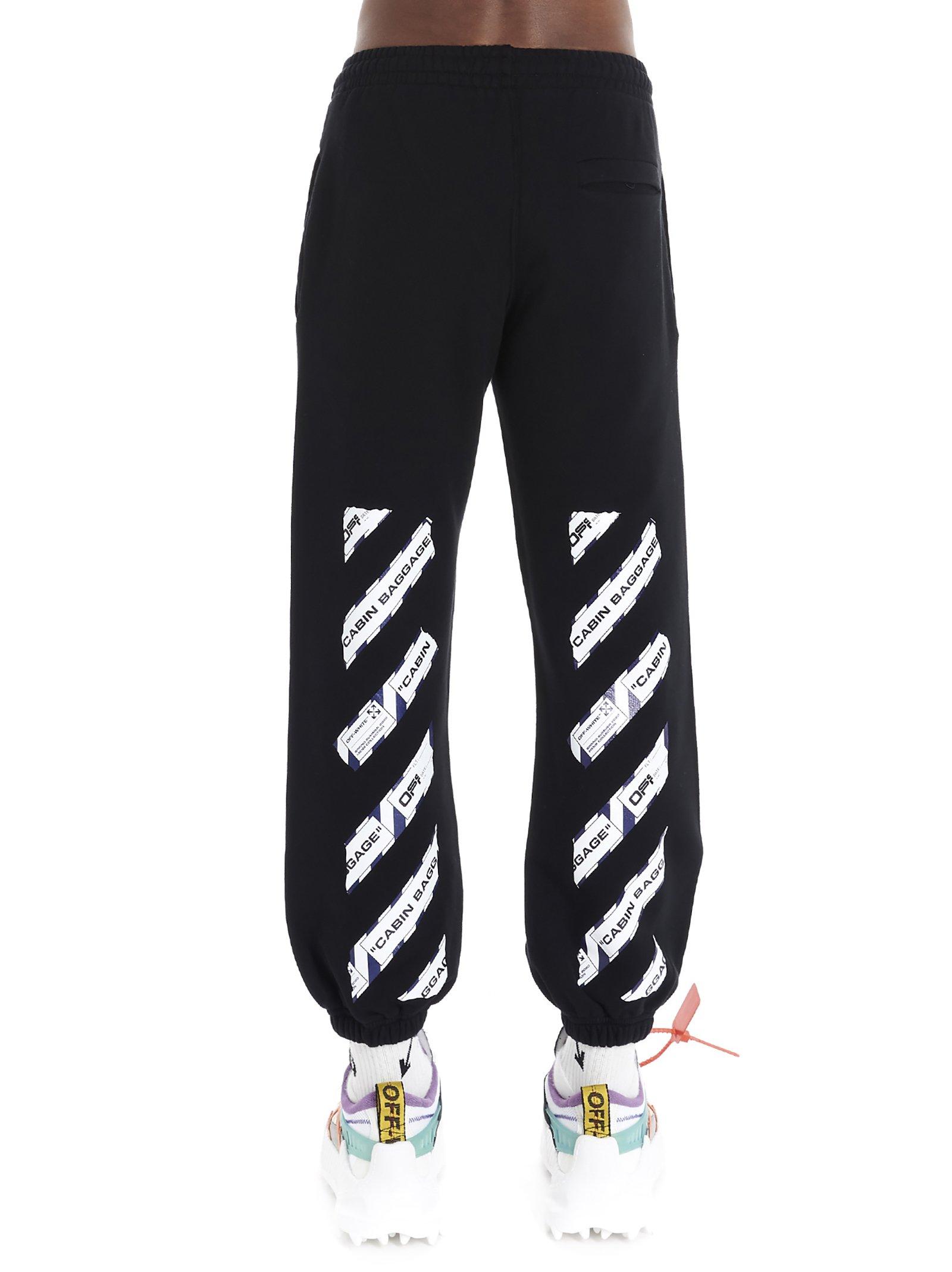 off white gradient sweatpants