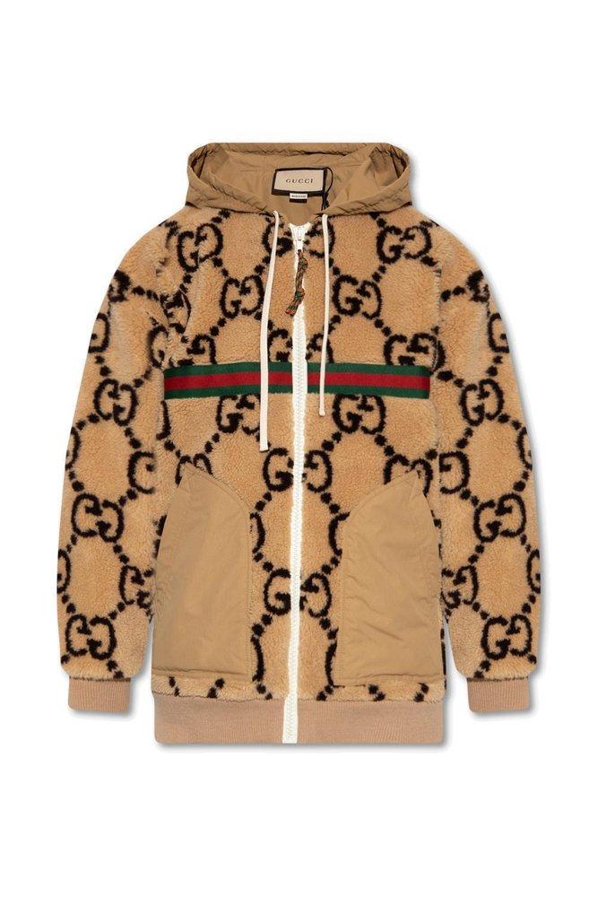 Gucci Hoodie in Natural Lyst
