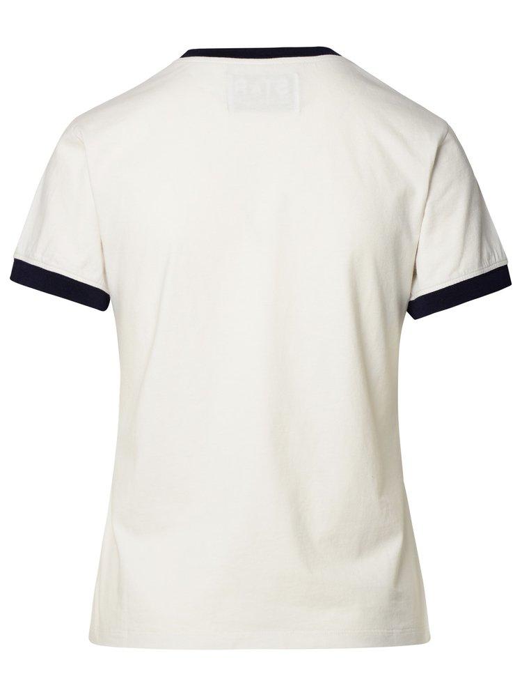 Golden Goose T-Shirt With Logo in White | Lyst Golden Goose T-Shirt With Logo in White | Lyst