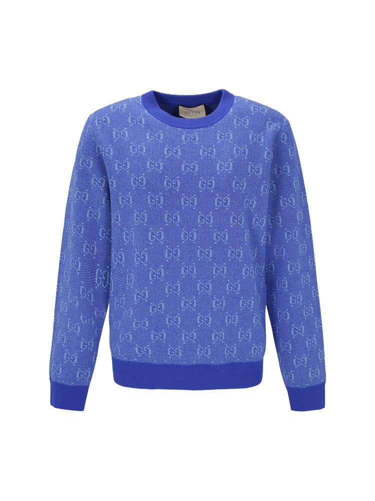 Gucci jumper blue sale