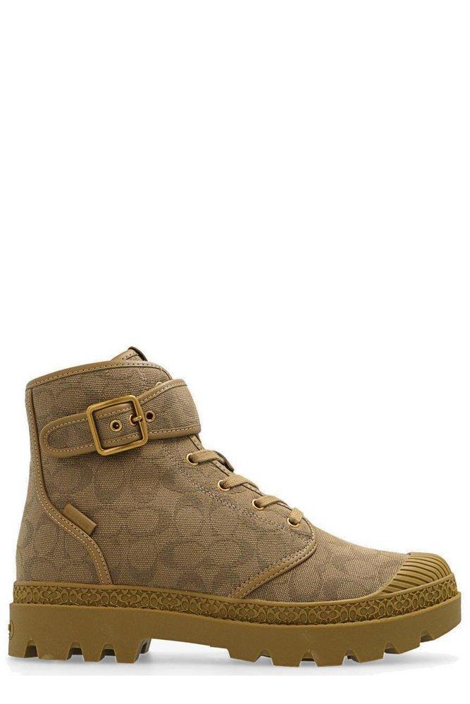 trooper lace up boots