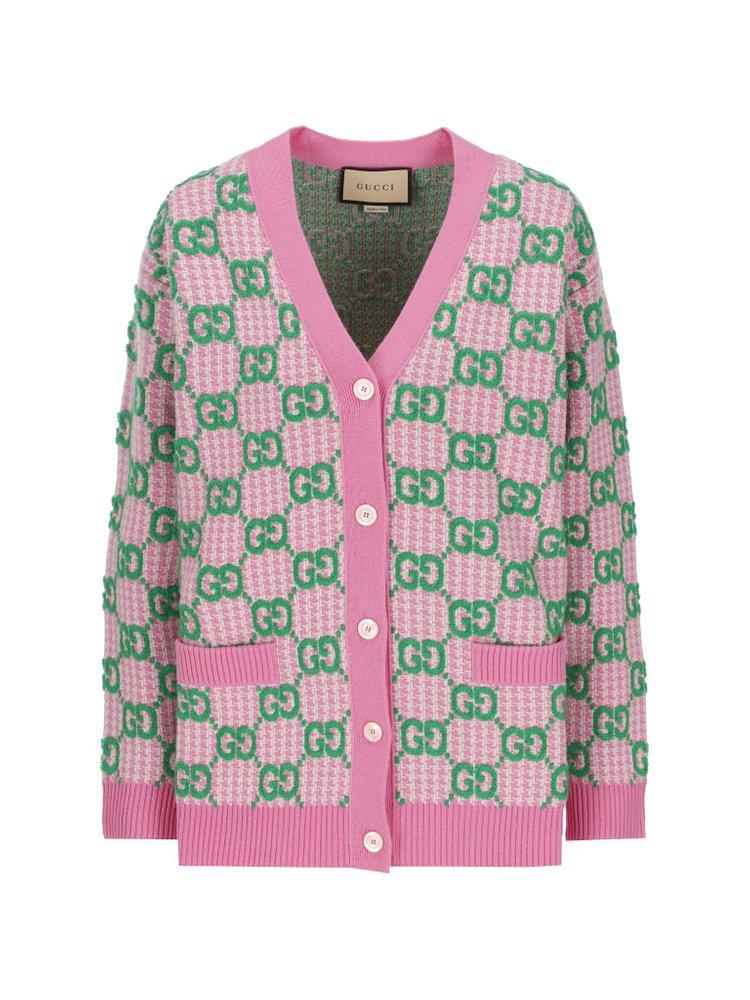 Pink and green gucci deals sweater