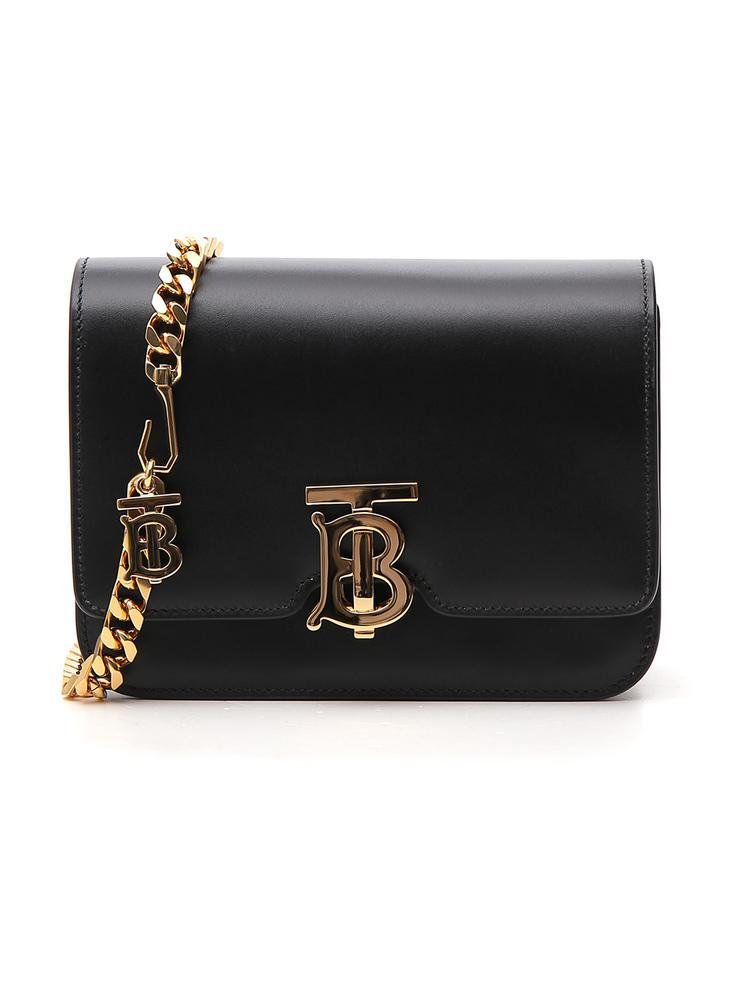 Black Burberry TB Belt Bag