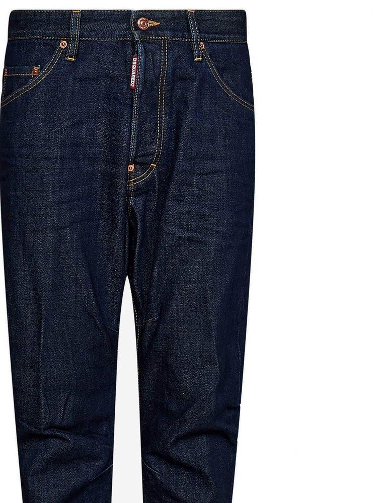 DSquared² Tailored Combat Jeans in Blue for Men | Lyst