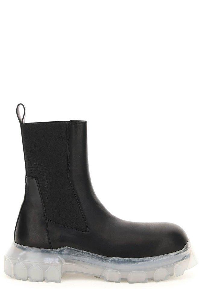 Rick Owens Bozo Tractor Beatle Boots in Black for Men | Lyst