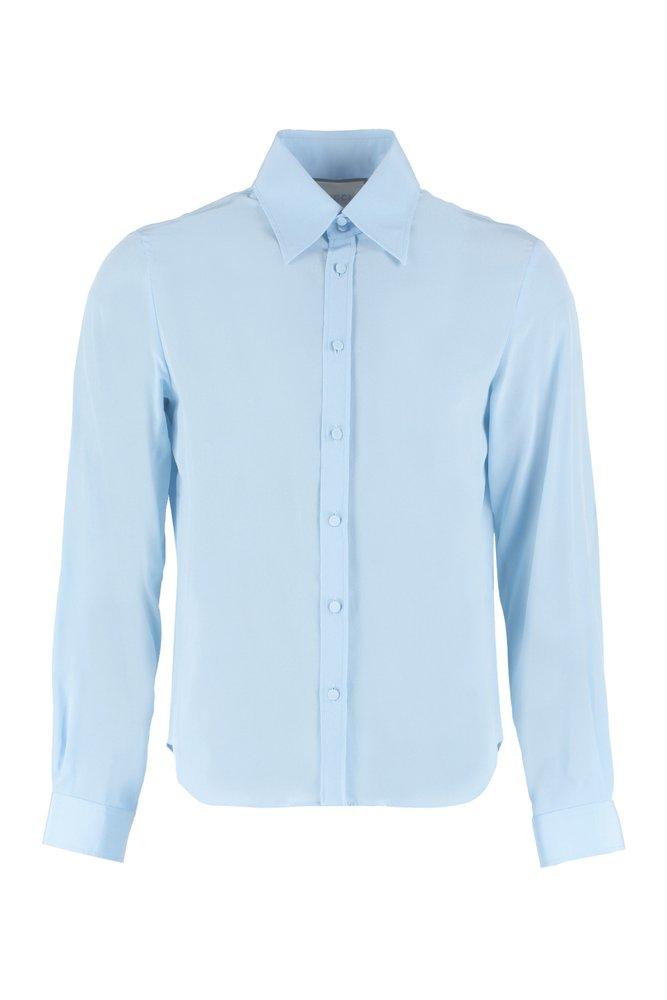 Gucci Silk Button-down Long-sleeved 
