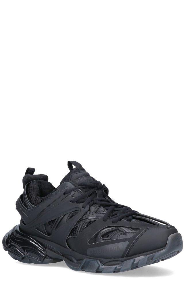 Balenciaga Track Clear Sole Sneakers in Black for Men | Lyst
