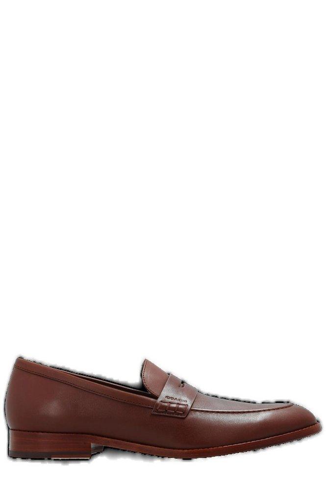 COACH Declan Slipon Loafers in Brown for Men Lyst