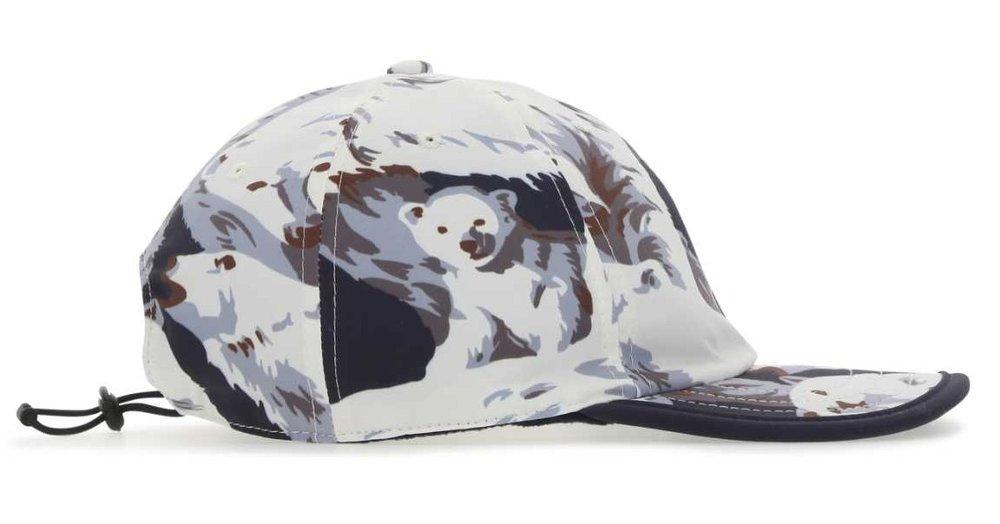KENZO Polar Bear Reversible Baseball Hat in Black for Men | Lyst