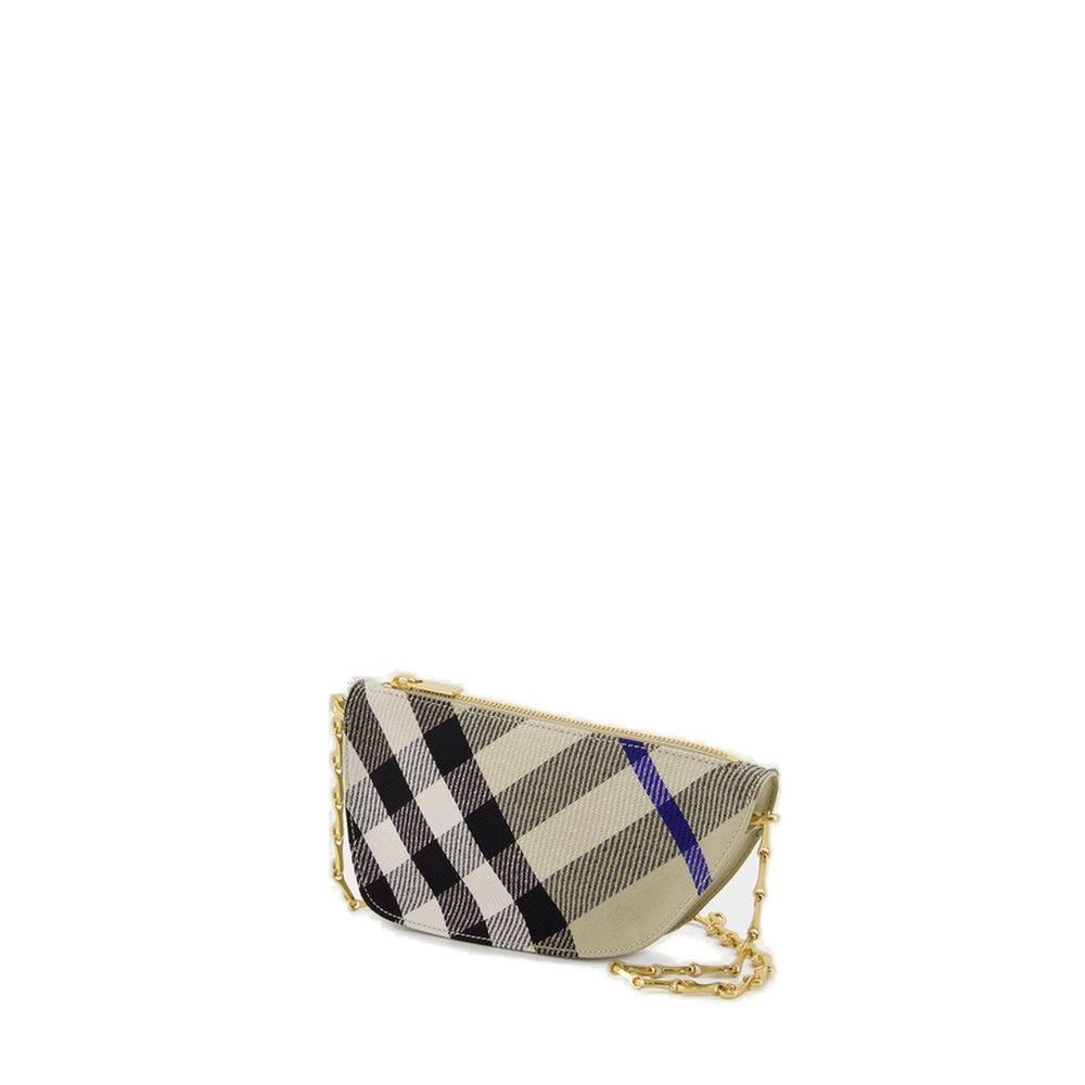 Burberry Micro Shield Sling Bag in Metallic | Lyst