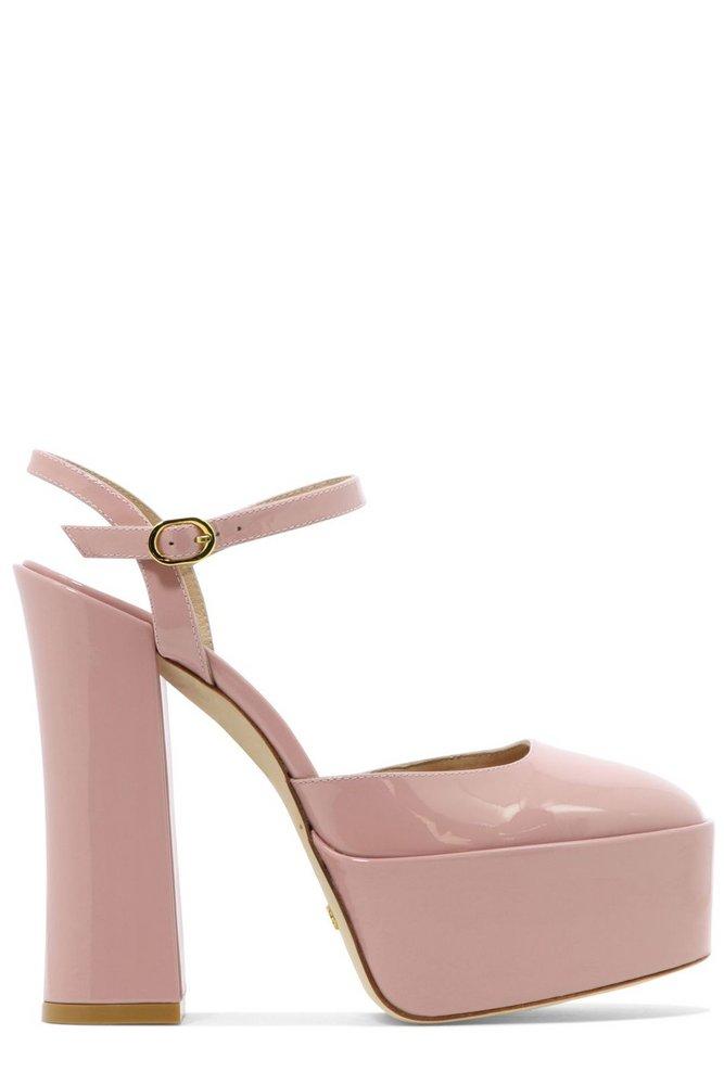 skyhigh 145 ankle strap platform pump