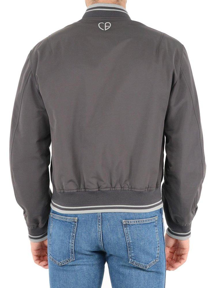 Dior Christian Dior Atelier Teddy Jacket in Gray for Men | Lyst