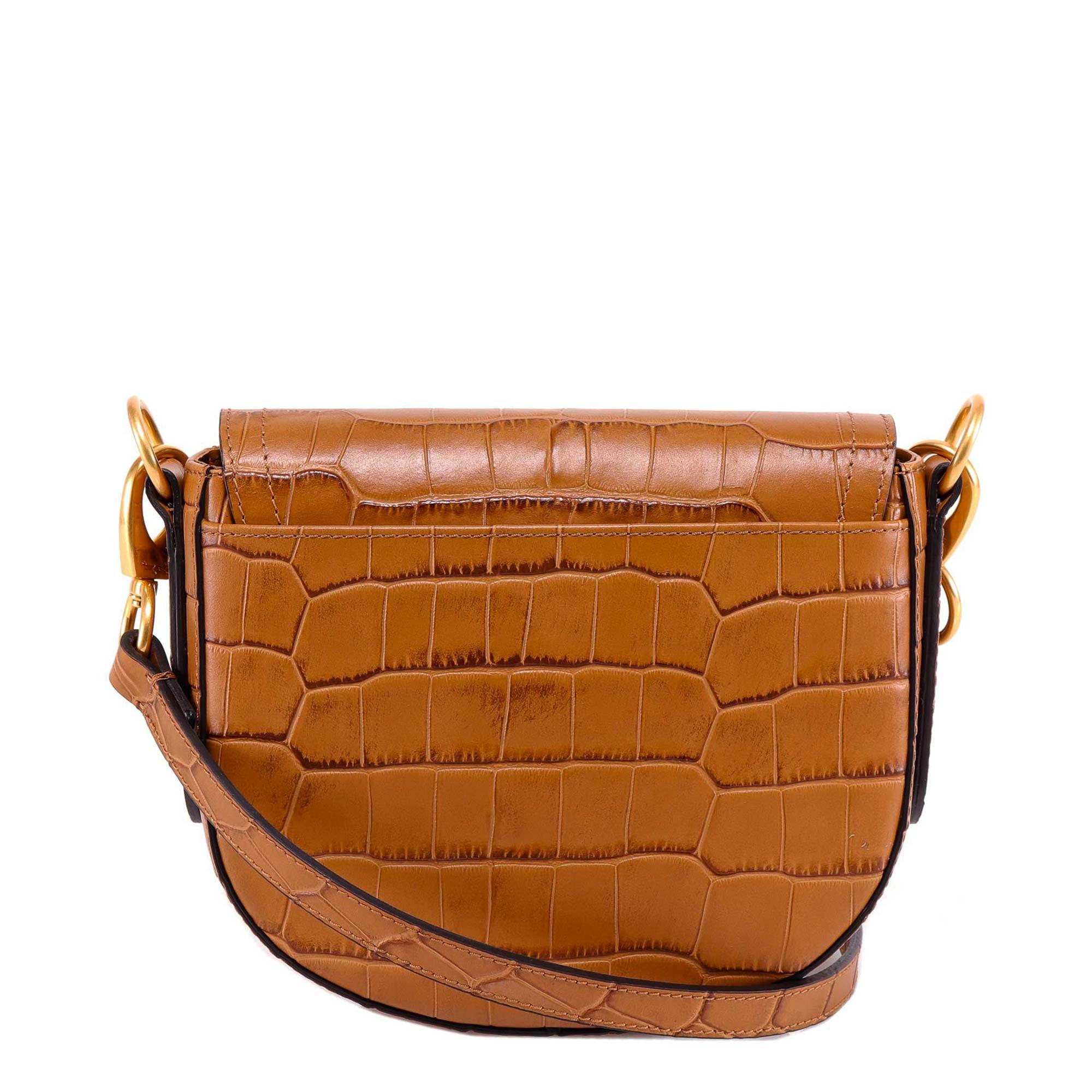 Longchamp Leather Cavalcade Crossbody Bag in Brown - Lyst