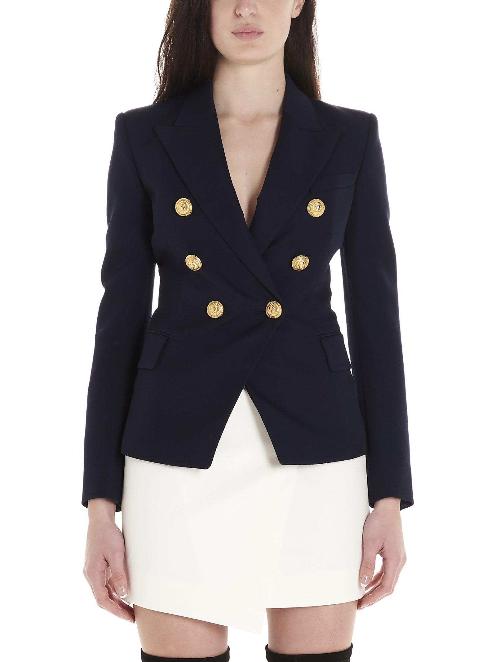 balmain blazerkleid