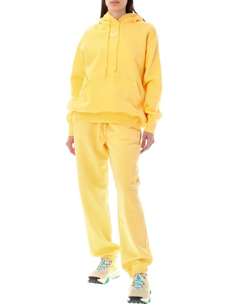 Yellow nike hoodie and sweatpants set outlet