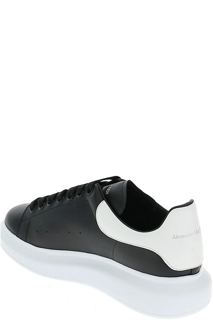 Alexander McQueen Oversized Sole Sneakers Black/white for men