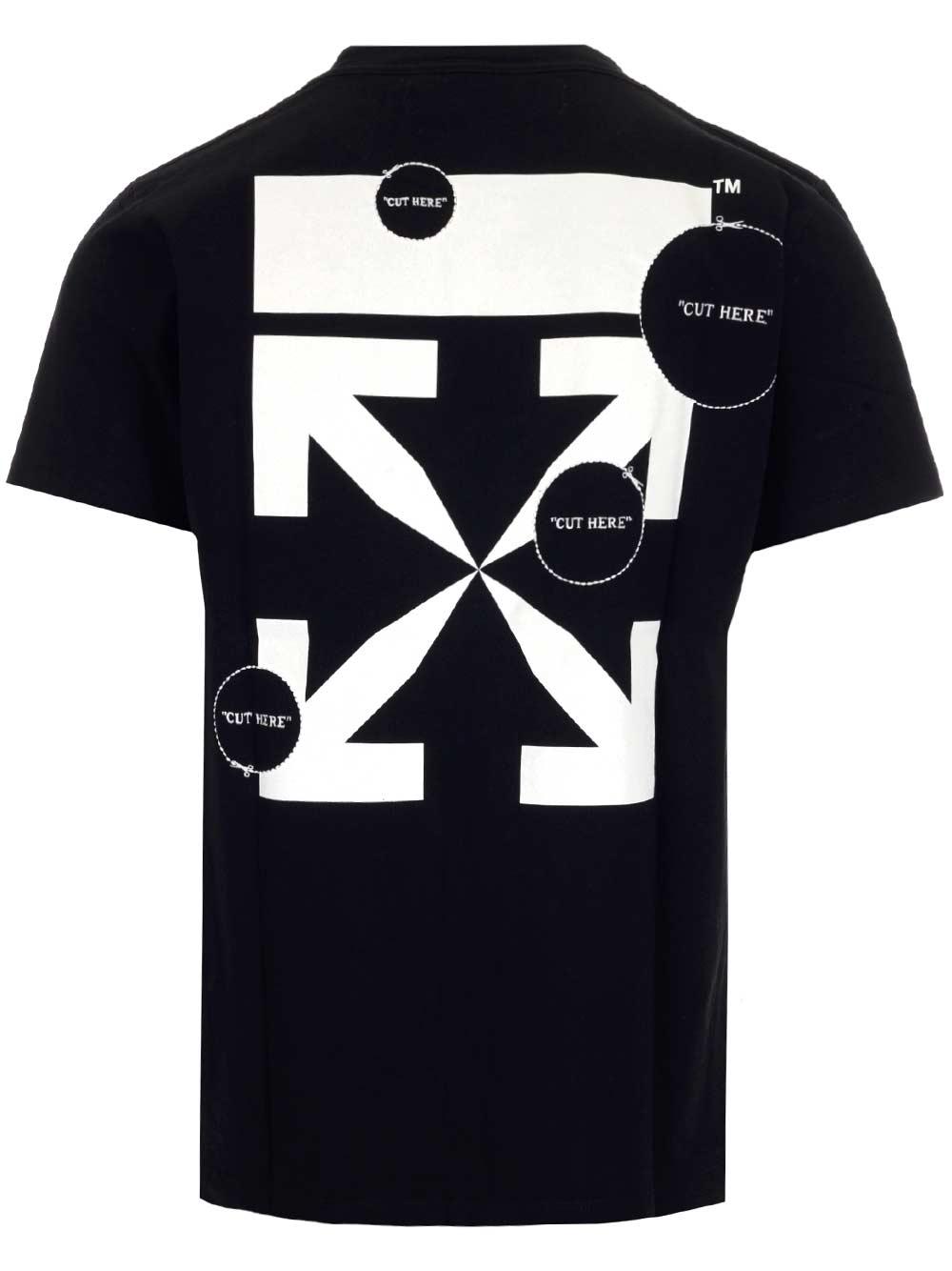 off white cut here shirt