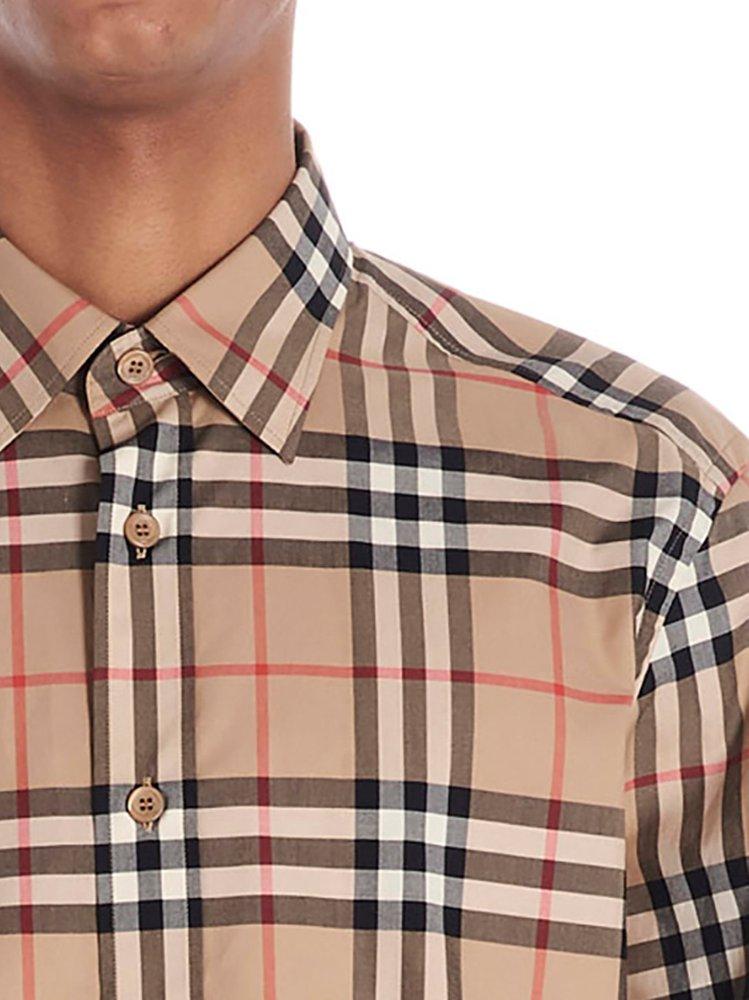 Burberry Classic Check Long-sleeved Shirt for Men | Lyst