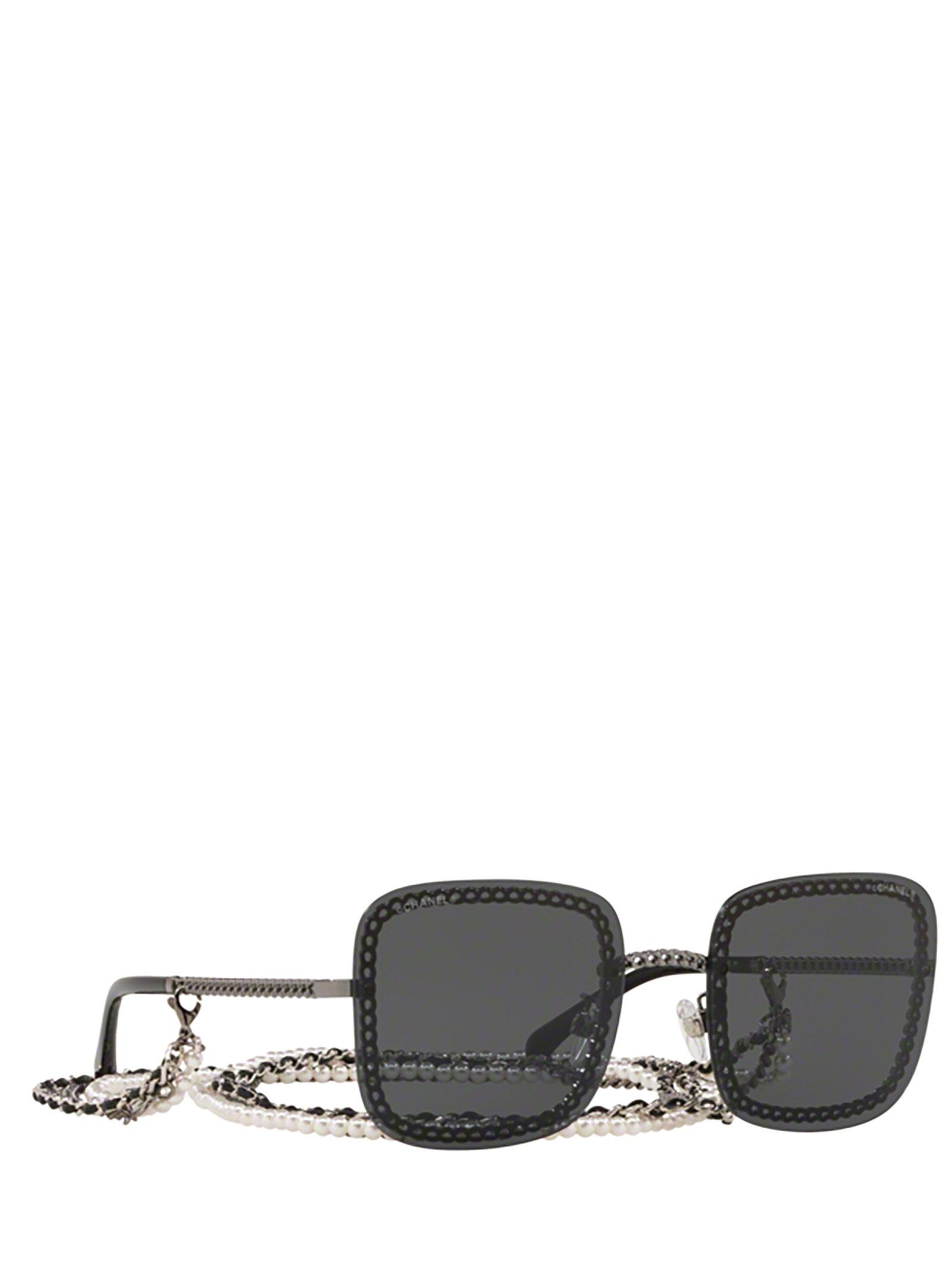 chanel sunglasses on chain