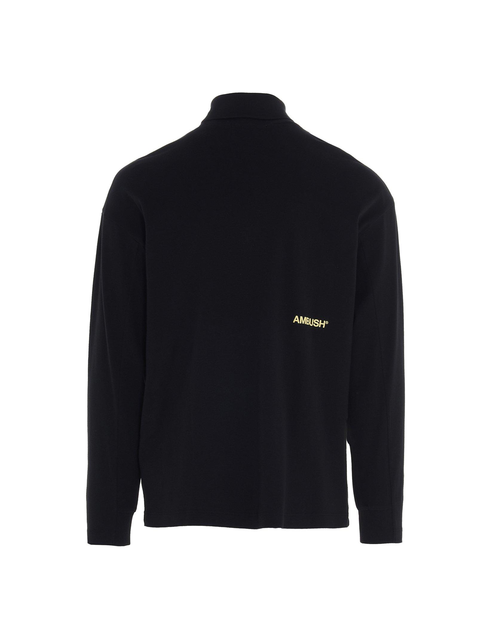 black turtleneck long sleeve men