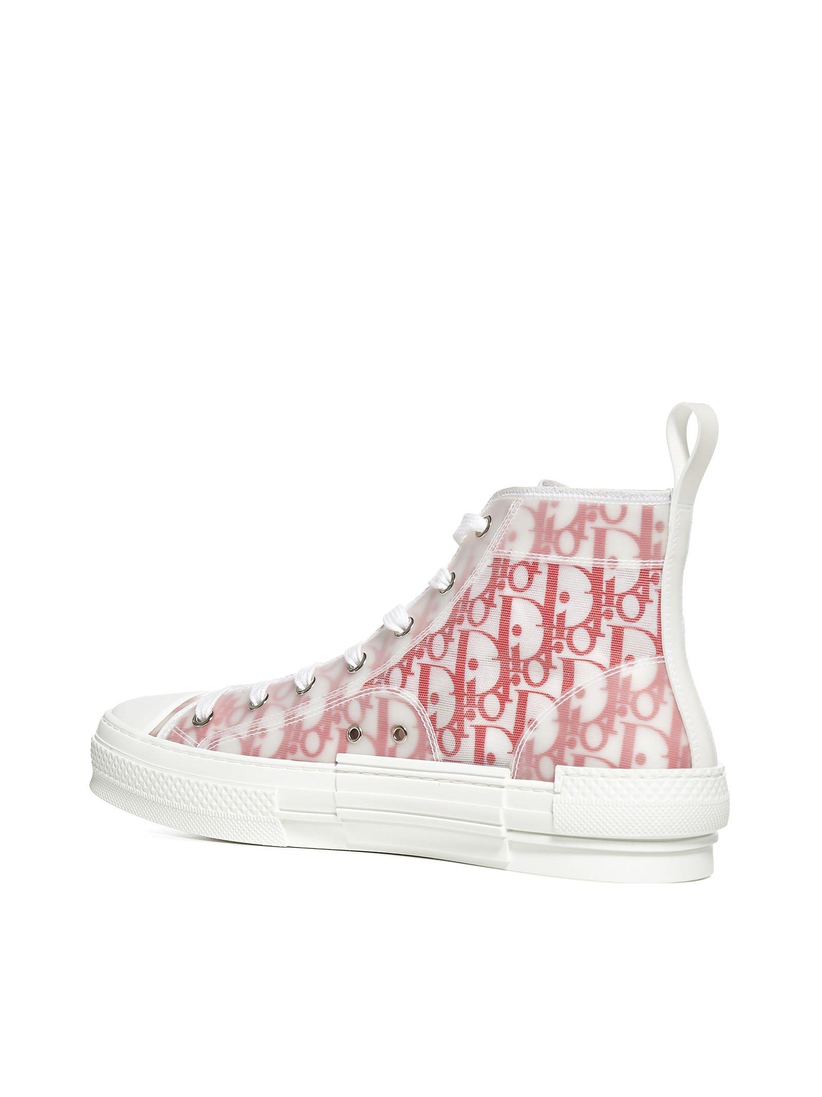 mercy Mastermind every time Dior Canvas B23 High-top Sneaker in Pink for Men | Lyst