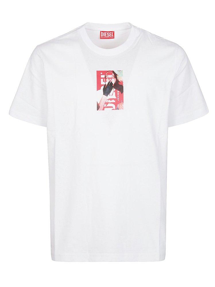 DIESEL T-just N11 T-shirt in White for Men | Lyst