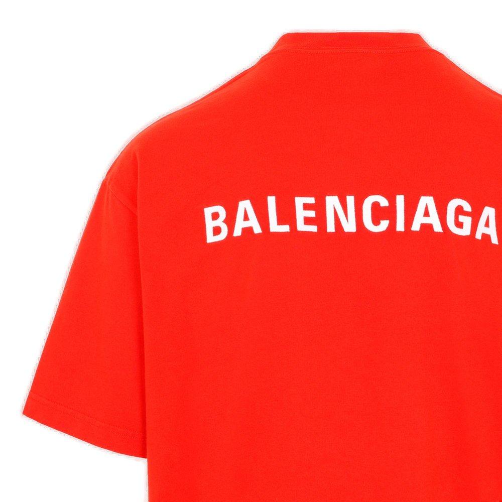 Balenciaga Classic Logo Embroidered T-shirt for Men | Lyst