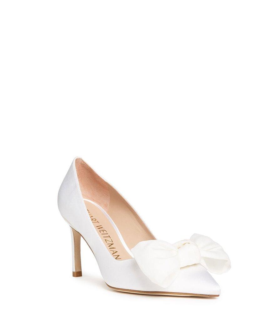 Stuart weitzman white pump new arrivals