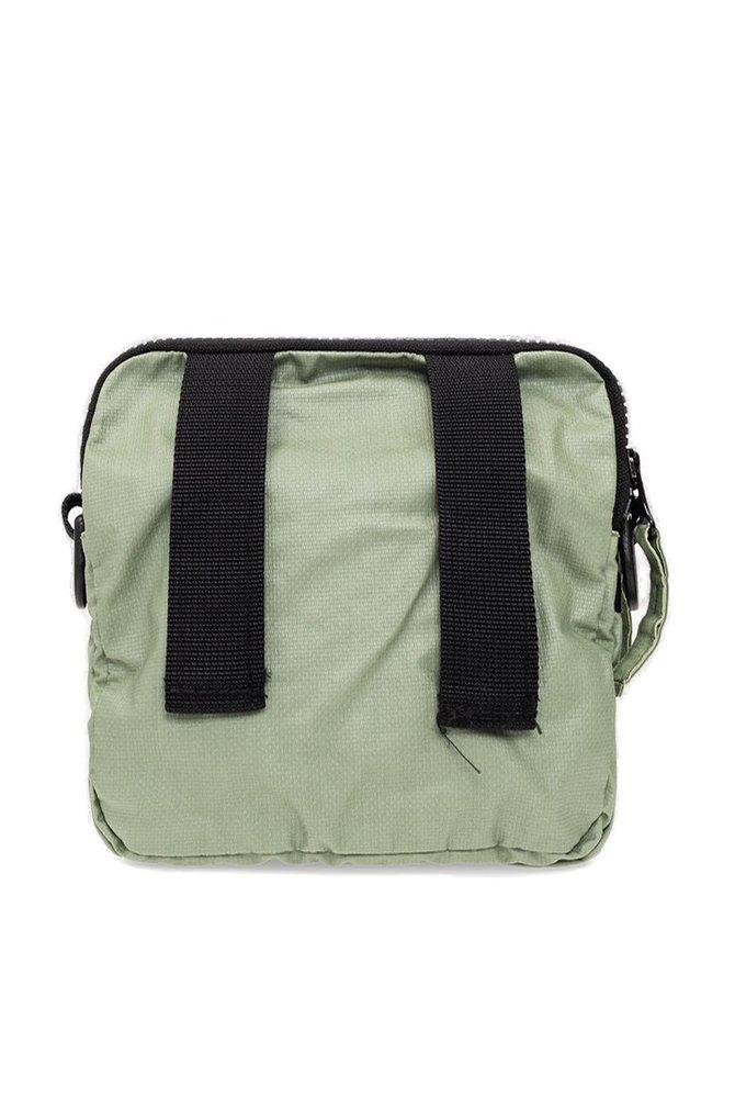 Stone Island Patched Shoulder Bag in Green for Men | Lyst