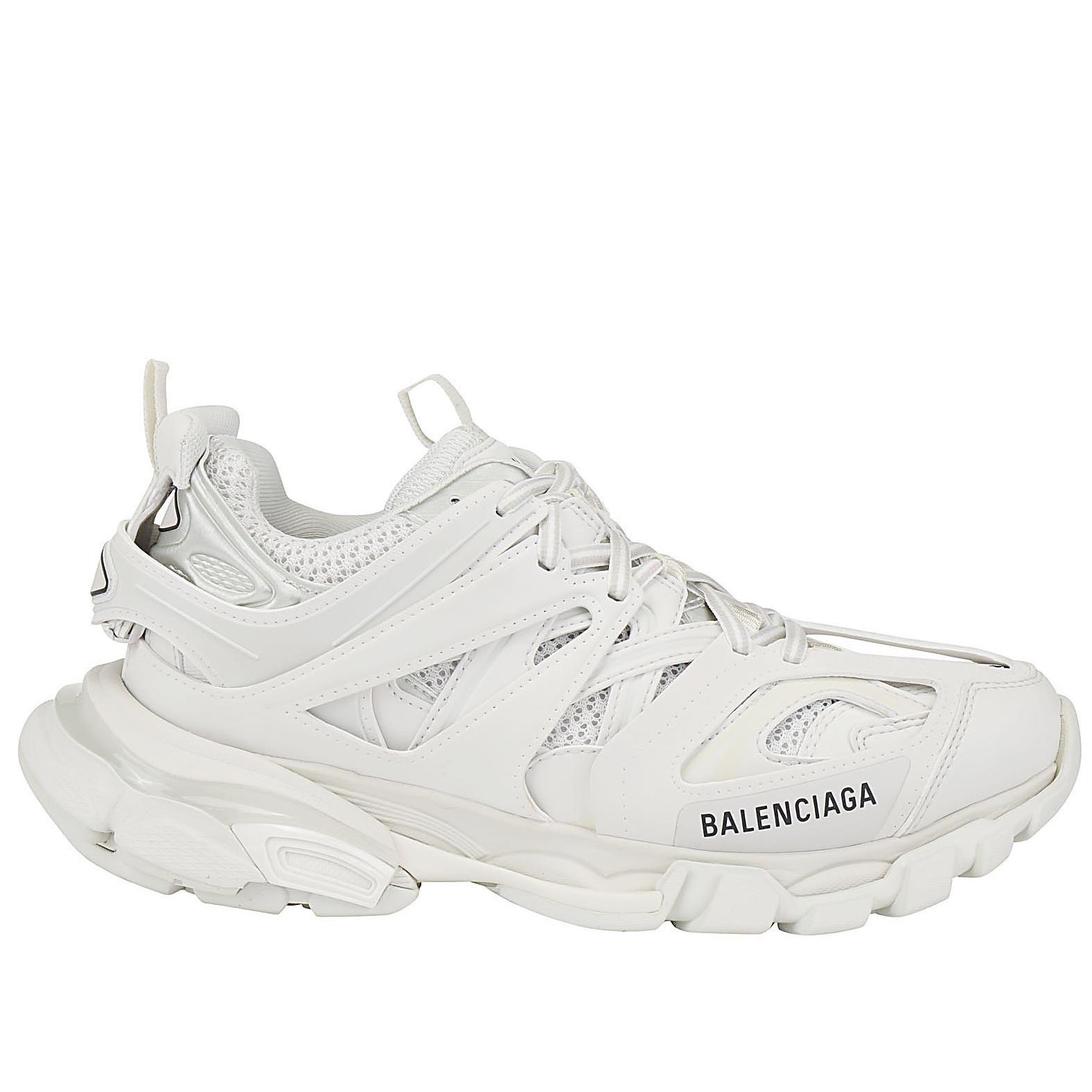 Balenciaga Synthetic Track Trainers in White - Save 41% - Lyst