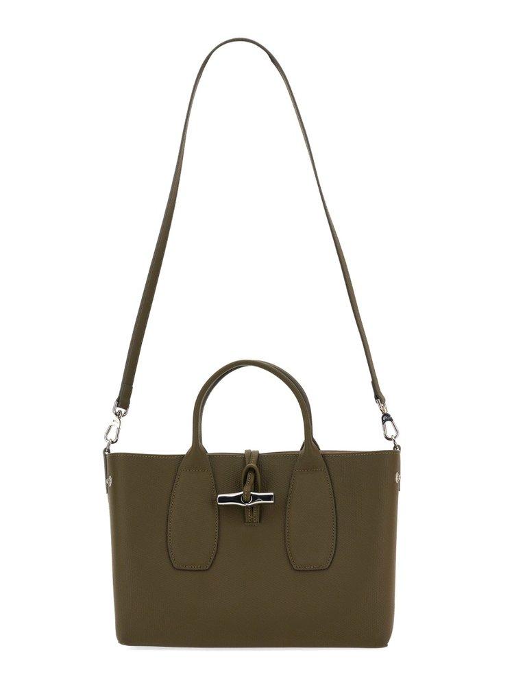 Longchamp Roseau Medium Top Handle Bag