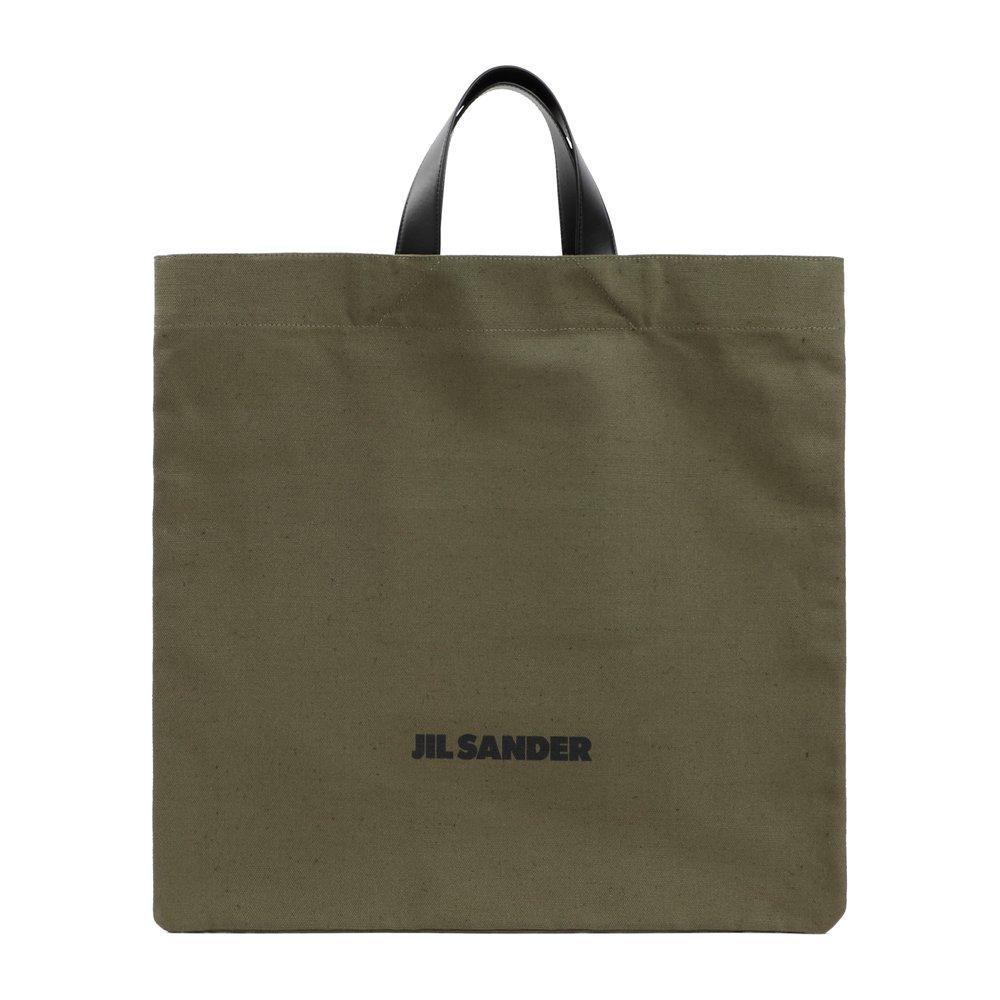 Jil Sander Book Tote Square Bag in Green for Men | Lyst