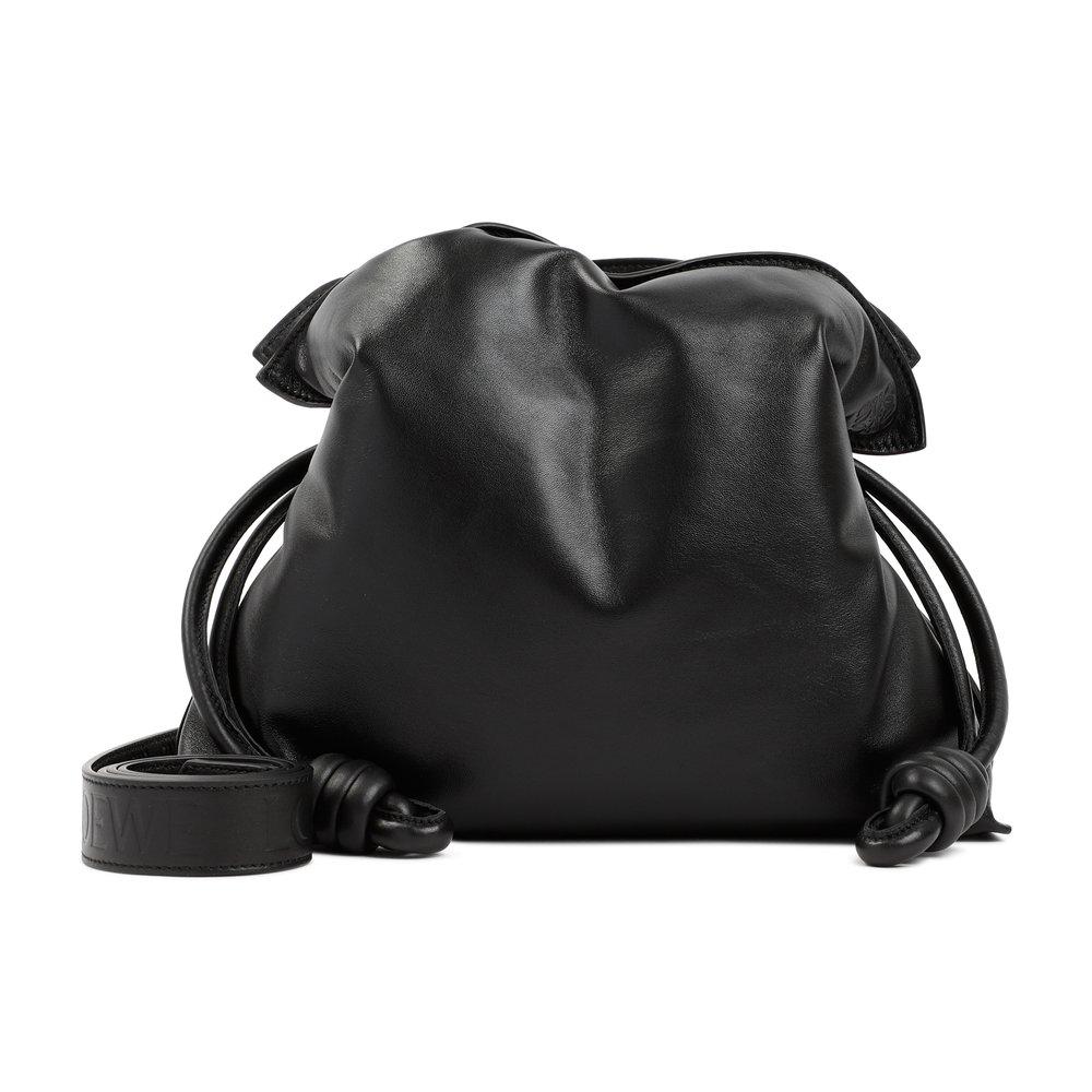 Loewe Flamenco Padded Drawstring Shoulder Bag in Black Lyst