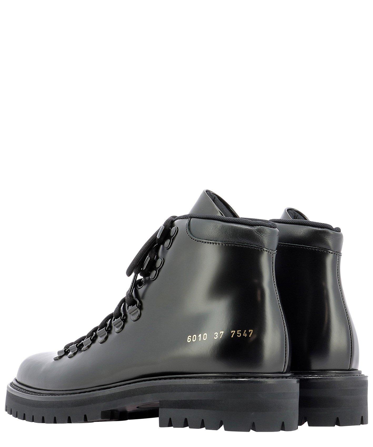 common projects lace up boots