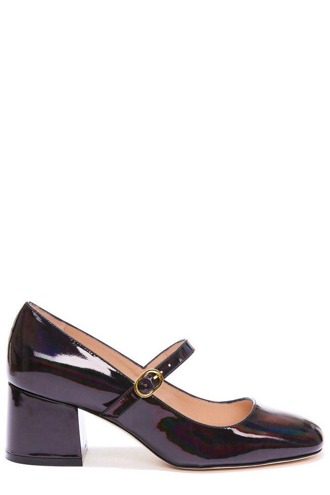 stuart weitzman square toe pump