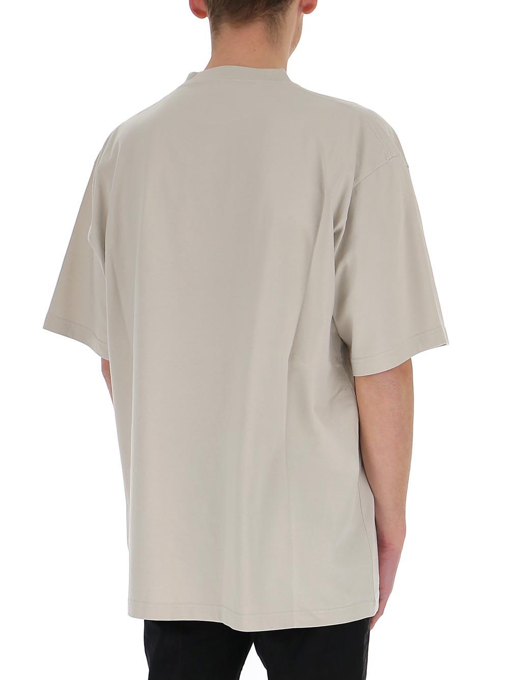 Balenciaga Paris Fashion Week Print T-shirt in Gray for Men | Lyst