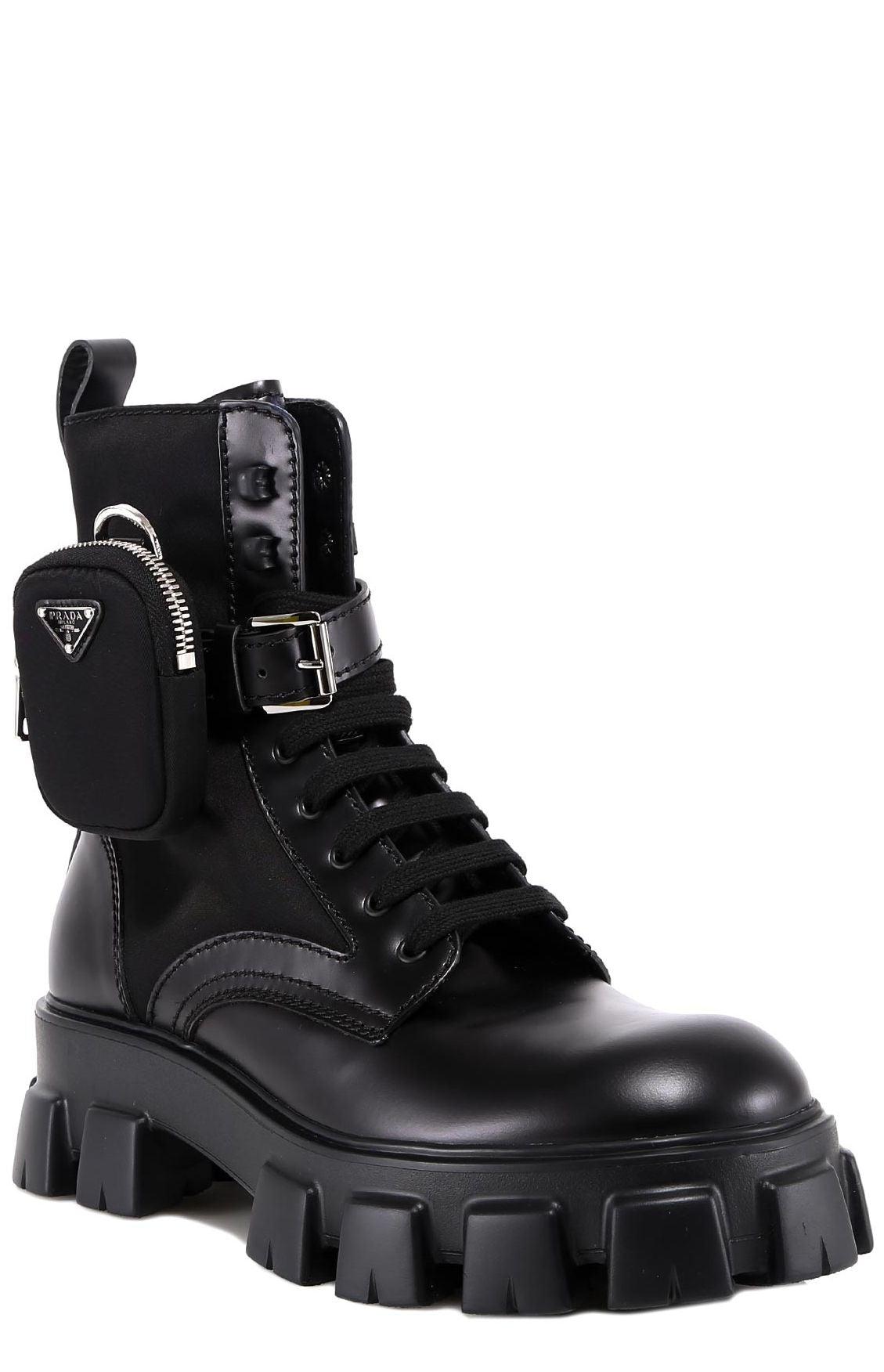prada womens combat boots