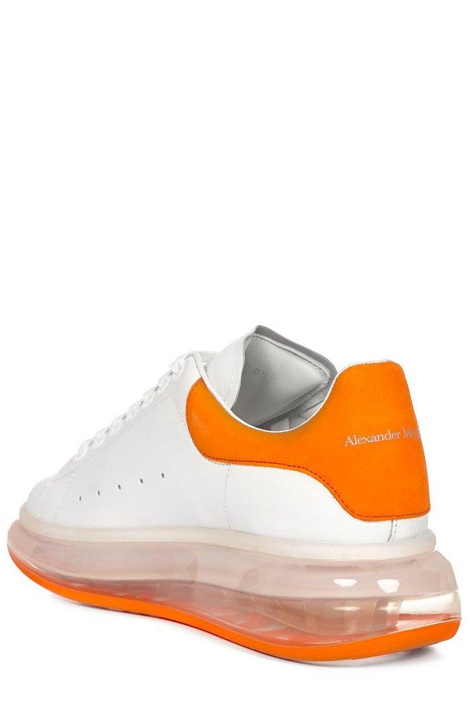 Alexander McQueen Oversized Sneakers in Orange for Men | Lyst